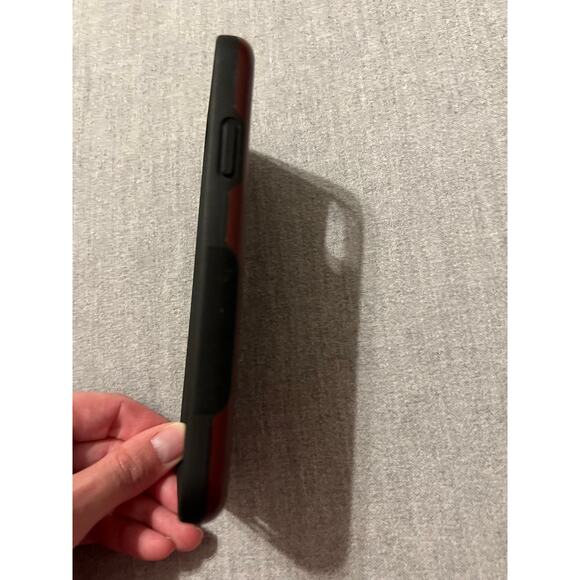 Casely Bold Burgundy Red on Black Case for iPhone XR - Picture 5 of 5